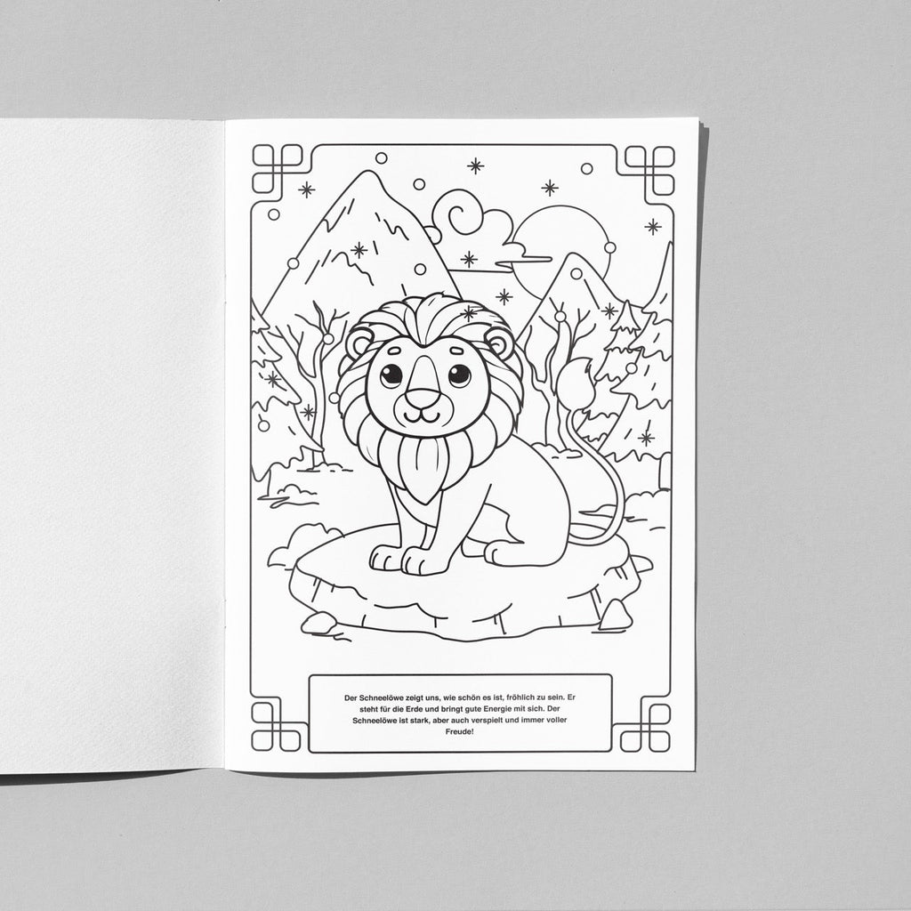 Coloring Book (Mythical) Animals - Amala Pala Concept Store