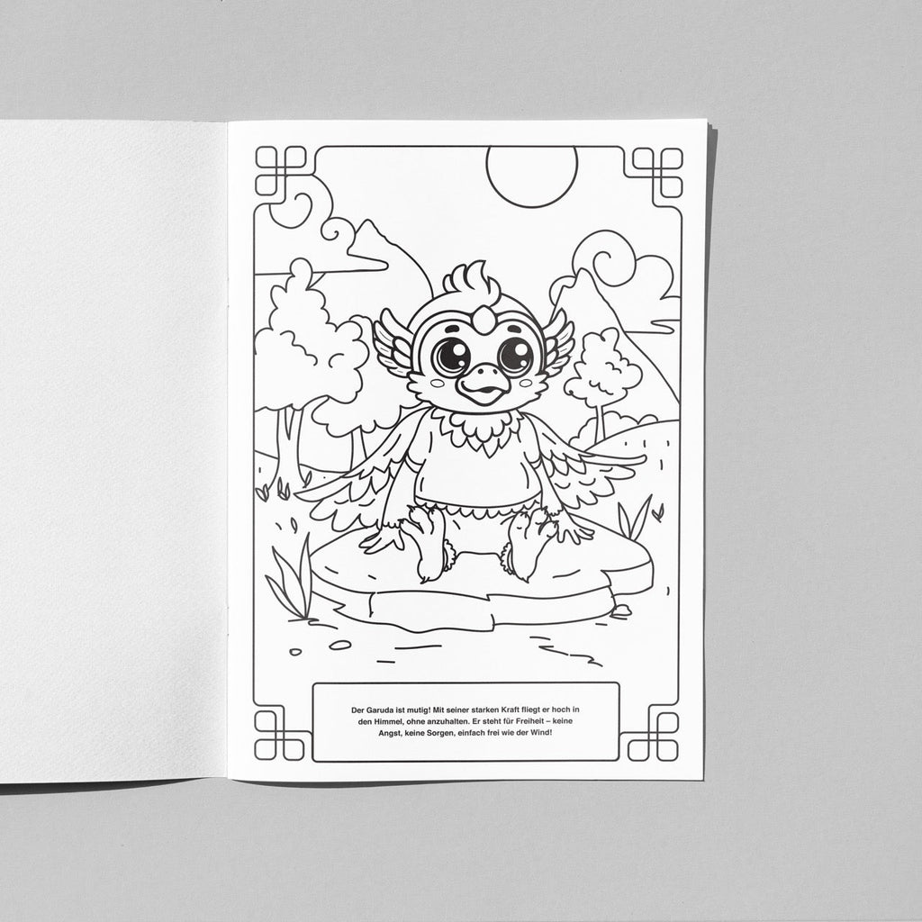 Coloring Book (Mythical) Animals - Amala Pala Concept Store