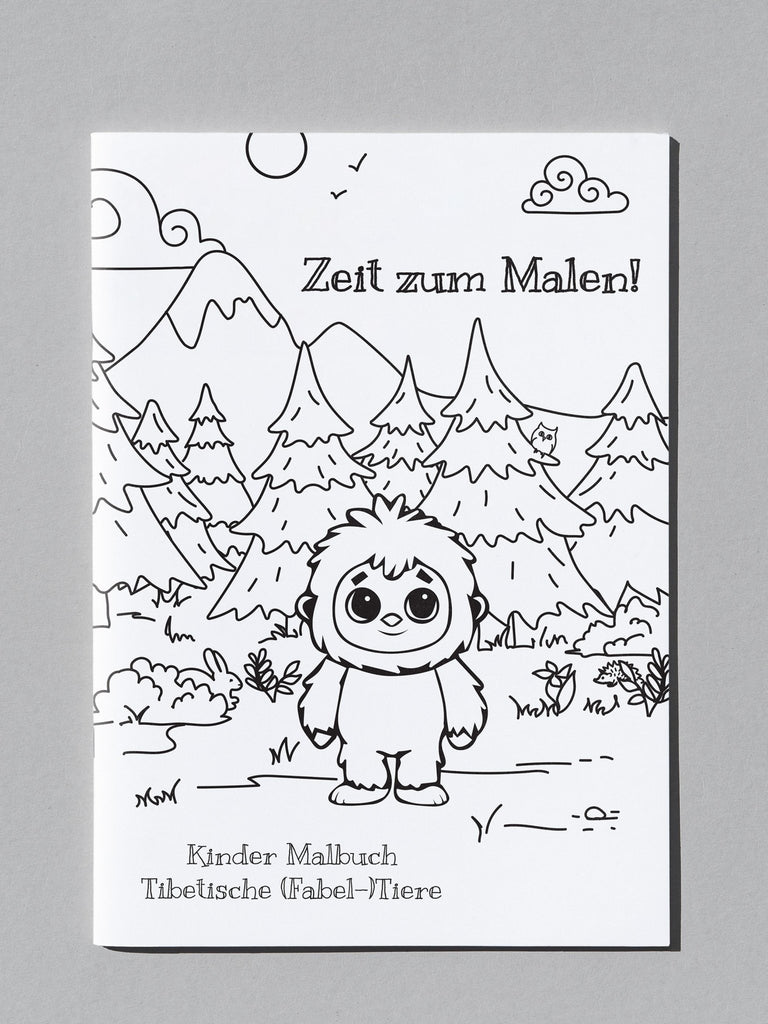 Malbuch (Fabel - )Tiere - Amala Pala Concept Store
