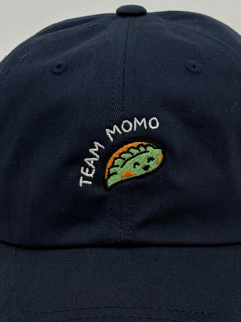 TEAM MOMO CAP NAVY / GREEN - Amala Pala Concept Store