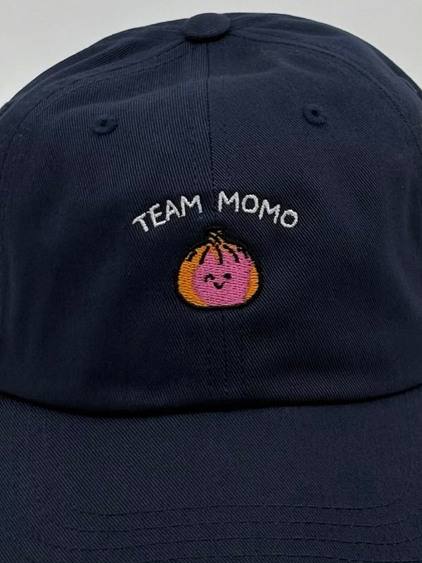 TEAM MOMO CAP NAVY / PINK - Amala Pala Concept Store